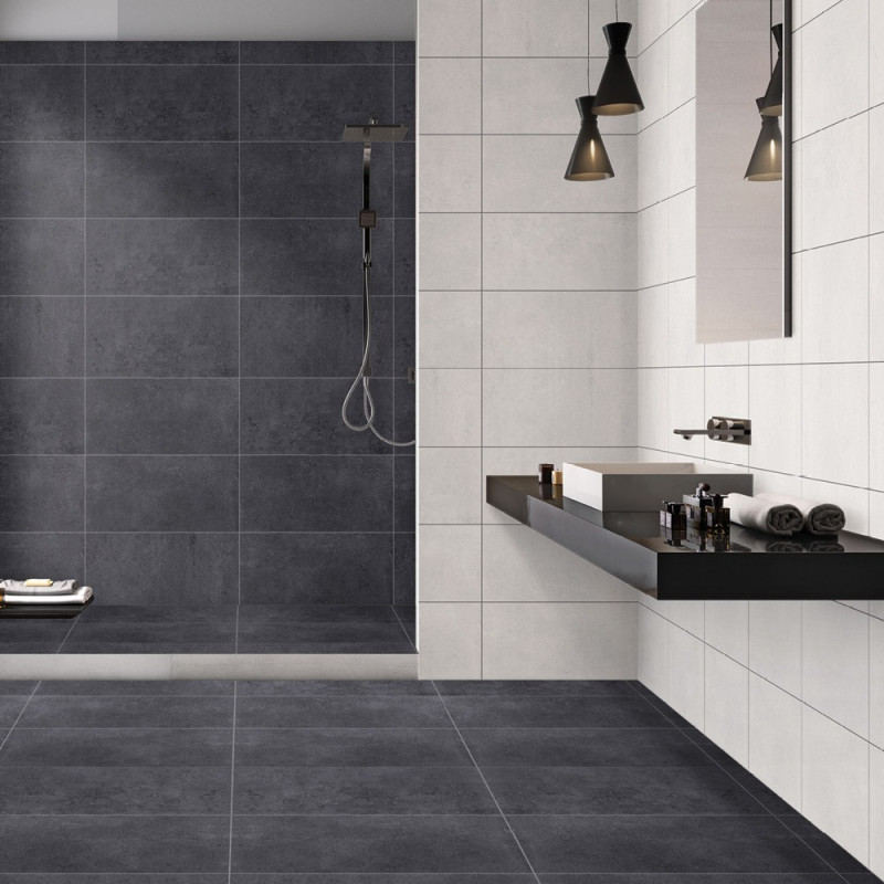 Akmens masas grīdas/sienas flīzes Daytona Mars Anthracite matētas 30,8×61,5 cm Akmens masas grīdas/sienas flīzes Daytona Mars Anthracite matētas 30,8×61,5 cm