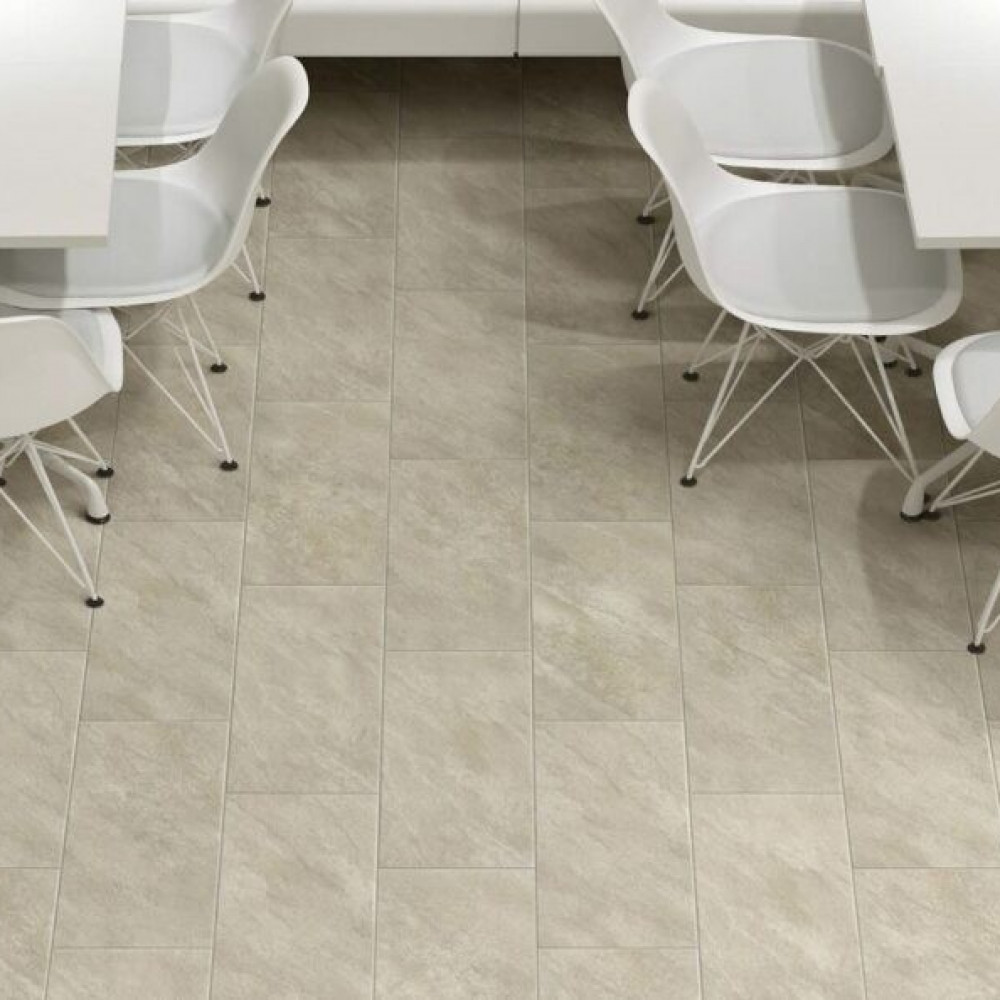Akmens masas grīdas/sienas flīzes Daytona Slate Beige matētas 30,8×61,5 cm