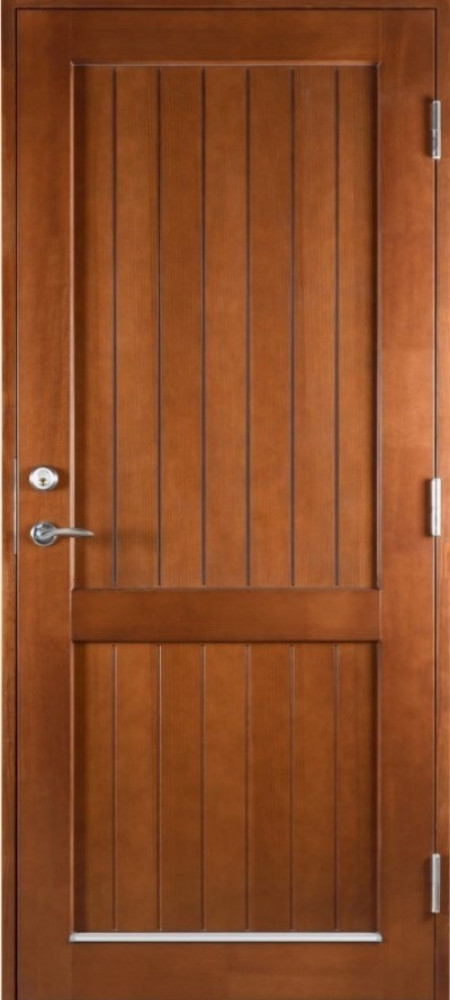 Wooden exterior doors