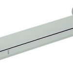 OMEGA: Glass shelf with rail, 600 mm