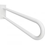 HELP: U veida rokturis 813 mm, balts, ar vāku