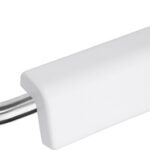 HELP: Поручень с опорой под спину с крышками 500 мм, нерж. сталь, шлиф