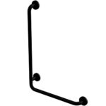 HELP: Grab bar, left, with flange cover, black