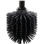 Запасная силиконовая туалетная щетка без ручки для 157113061,167113060, черныйДиспенсер для тампонов