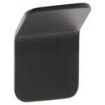 LIVING: Single robe hook, stainless steel, black