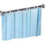 Dušas aizkara turētājs, 1000 mm, nerūsējošais tērauds, pulēts