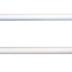 HELP: Oпopный U-oбpaзный пopучeнь 600 мм, без крышки, белый