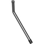 Handling lever for tilting mirrors, polished