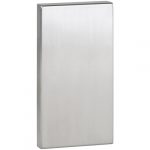 HELP: Enkura plāksne ar pārsega atloku rokturim 301507825, 301507835, nerūsējošais tērauds, matēta