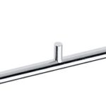 RAWELL: Radiator hanger with hooks, 300 mm, polished