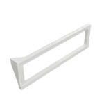 Кронштейн для умывальника левый, 490 мм, макс. нагрузка 50 кг, белый