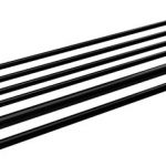 DARK: Towel holder with rail, 500 mm