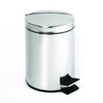 Atkritumu tvertne, 20 l, nerūsējošā tērauda, pulēta