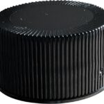 Bottle cap for soap dispenser, black