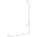 HELP: Sienas atbalsta rokturis, pa labi, 890 mm, balts, ar vāku