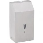 Automatic foam soap dispenser, 1100 ml, stainless steel, matt