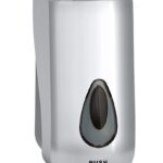 Soap dispenser, 1000 ml, plastic, grey