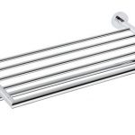 OMEGA: Полочка для полотенец с вешалкой, 500 мм