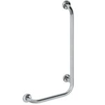 HELP: Sienas atbalsta rokturis labajā pusē, 890 mm, nerūsējošais tērauds, pulēts, ar vāku