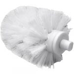 Spare toilet brush without handle for 102313057, 102313066, 104113012, white