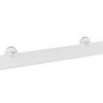WHITE: Glass shelf, 600 mm