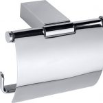 VIA: Tualetes papīra turētājs ar vāku