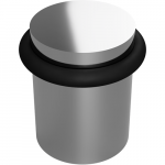 Durvju atdure uz grīdas, nerūsējošā tērauda, pulēta