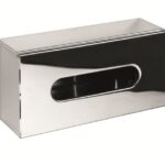 Papīra salvešu dozators, nerūsējošā tērauda, pulēts