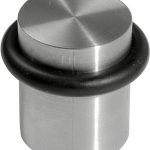 Durvju atdure uz grīdas, nerūsējošā tērauda, ​​matēta