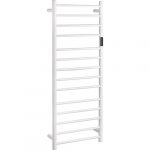 Heated towel rail 450x1320 mm, 180W, stainless steel, white