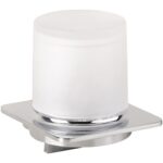 ORGANIC: Дозатор для жидкого мыла, 200 мл, нержавеющая сталь, стекло