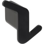 ORGANIC BLACK: Asymmetric robe hook