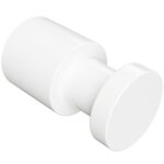 WHITE: Viens halāta āķis