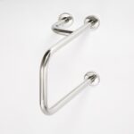 HELP: izlietnes maisījuma turētājs ar dvieļu turētāju, kreisais, birstēts