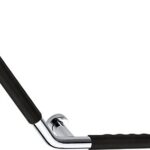 OMEGA: Grab bar angled 135°, left, black rubber