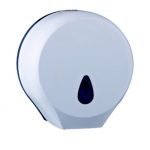 Диспенсер для туалетной бумаги Jumbo-рулон, пластиковый, белый