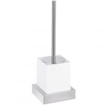 GAMMA: Sienas tualetes birstes turētājs, balts