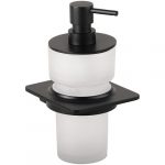 ORGANIC BLACK: Ziepju dozators, 300 ml, stikls