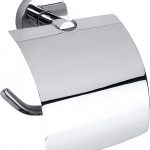 OMEGA: Toilet paper holder with cover