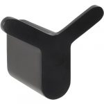 ORGANIC BLACK: Double robe hook