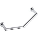 OMEGA: Grab bar angled, 45°, polished