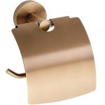 AMBER: Toilet paper holder with cover