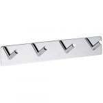 EASY: Hanger with 4 hooks, polished