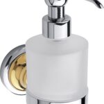 RETRO zelts/hroms: ziepju dozators 200 ml