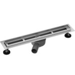 Dušas noteka PLUS 600 mm, nerūsējošā tērauda