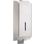 Дозатор для жидкого мыла, 1100 мл, нерж. сталь, блеск