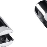 Stikla plauktu turētājs OMEGA (2 gab.) - 6 mm