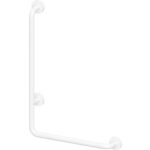 HELP: Поручень для душа с крышками 890 мм, левый, белый