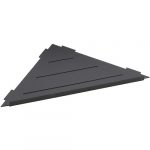 CYTRO: Shower shelf, black, matt