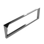 Izlietnes konsole ar dvieļu turētāju, 490 mm, maksimālā slodze 50 kg, labā puse, pulēta, nerūsējošā tērauda